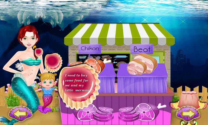 Mermaid Newborn Feeding