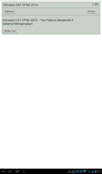 Soal CAT CPNS