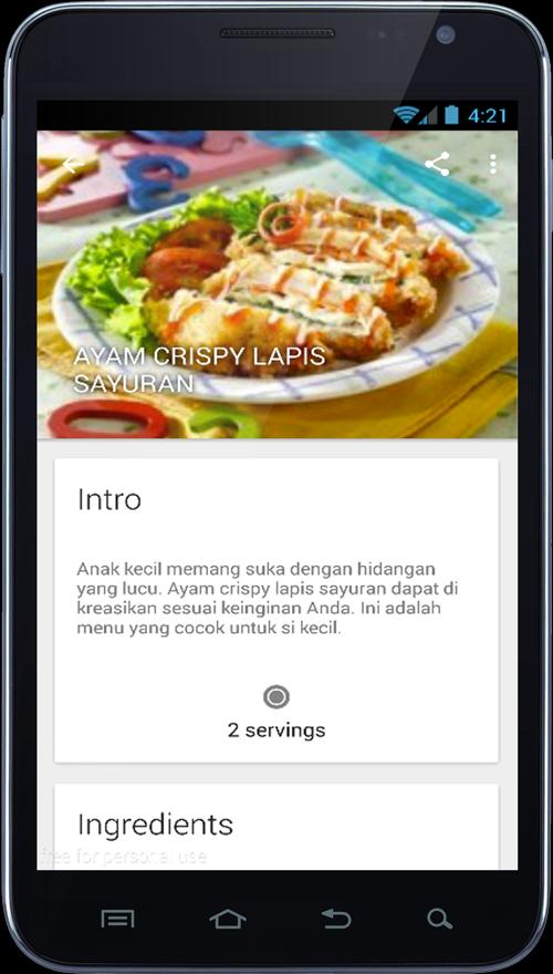 Resep Masakan Anak