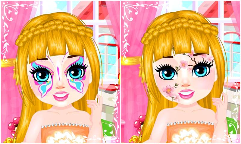 Baby Princess Face Paint