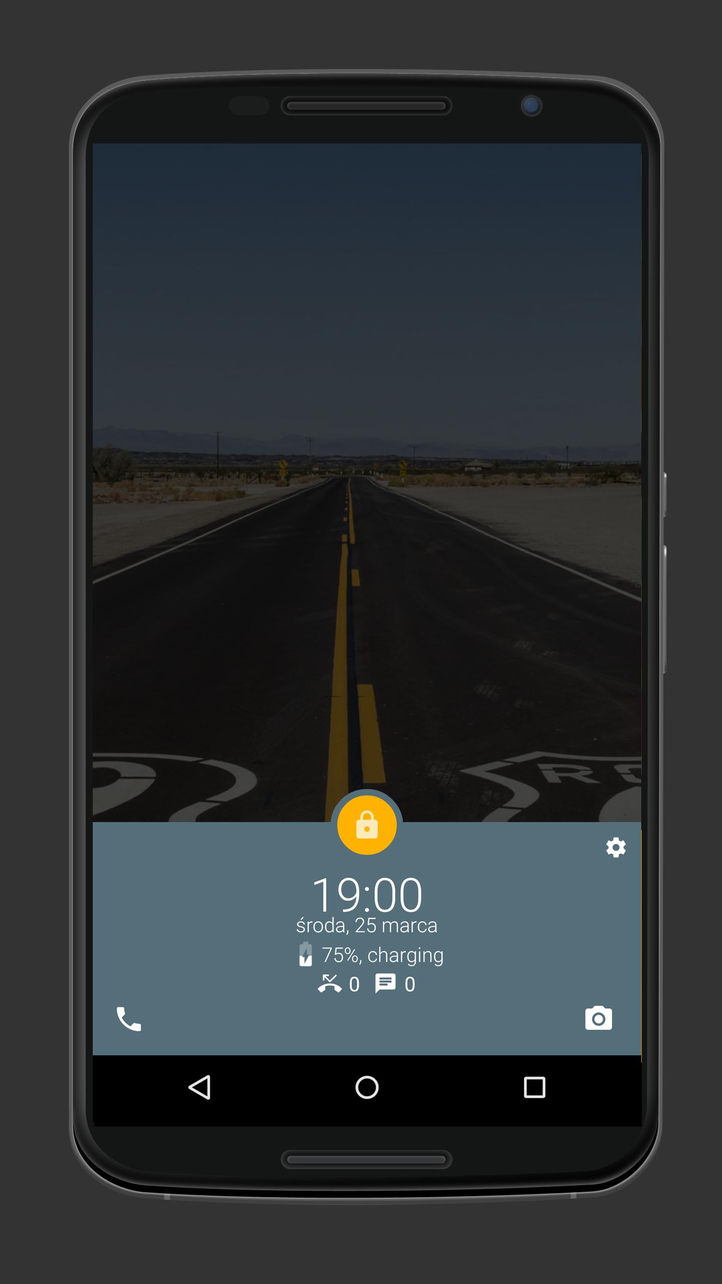 Material Design Lock Screen