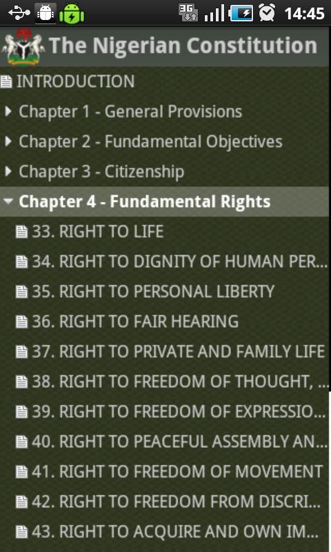 Nigerian Constitution