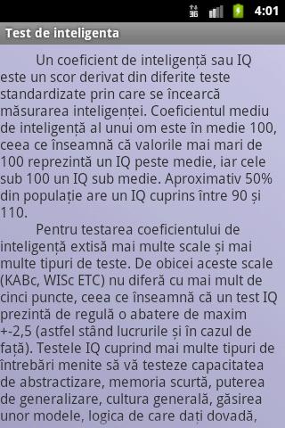 Test de inteligenta