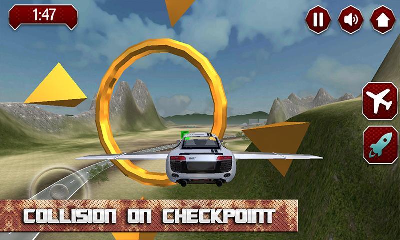 Flying Helicopter Car Mania 3D