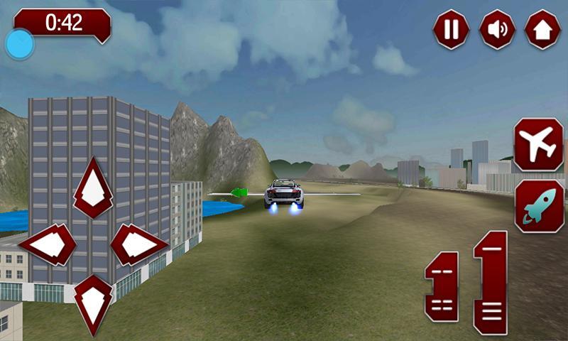 Flying Helicopter Car Mania 3D