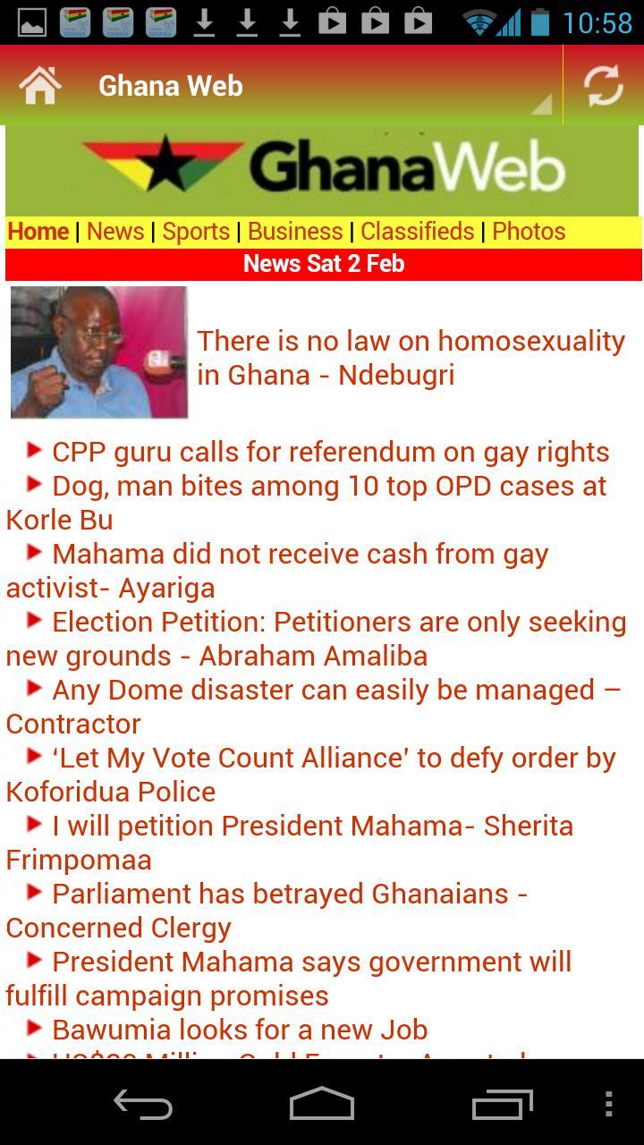 Ghana Newspaper & Video