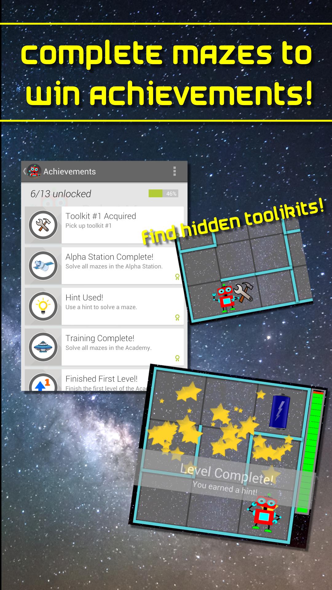 Robot Maze - Puzzle Game