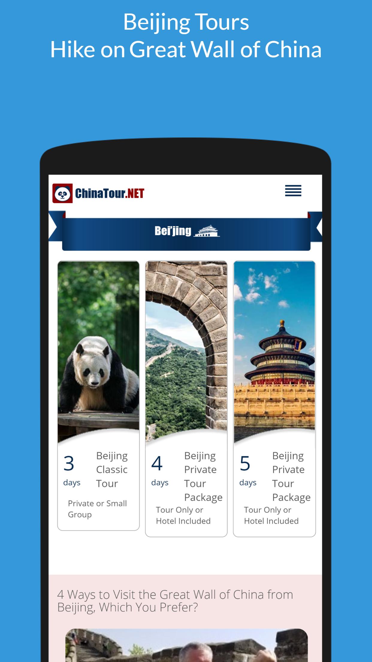 China Travel Service: Train, Flight, Tours, Hotels