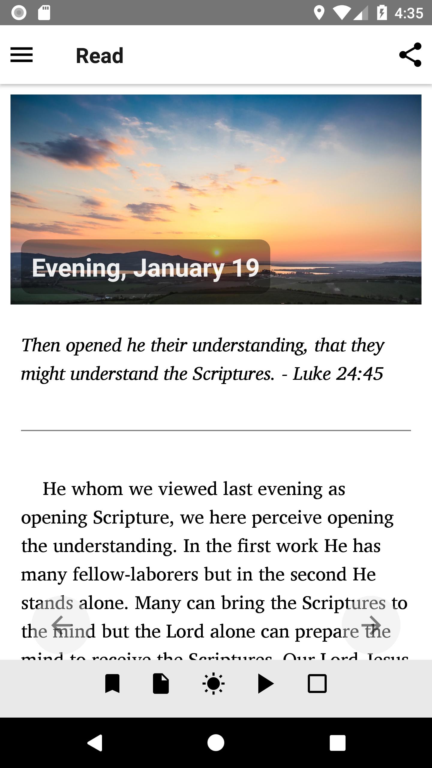 Morning and Evening by Charles Spurgeon - Lite