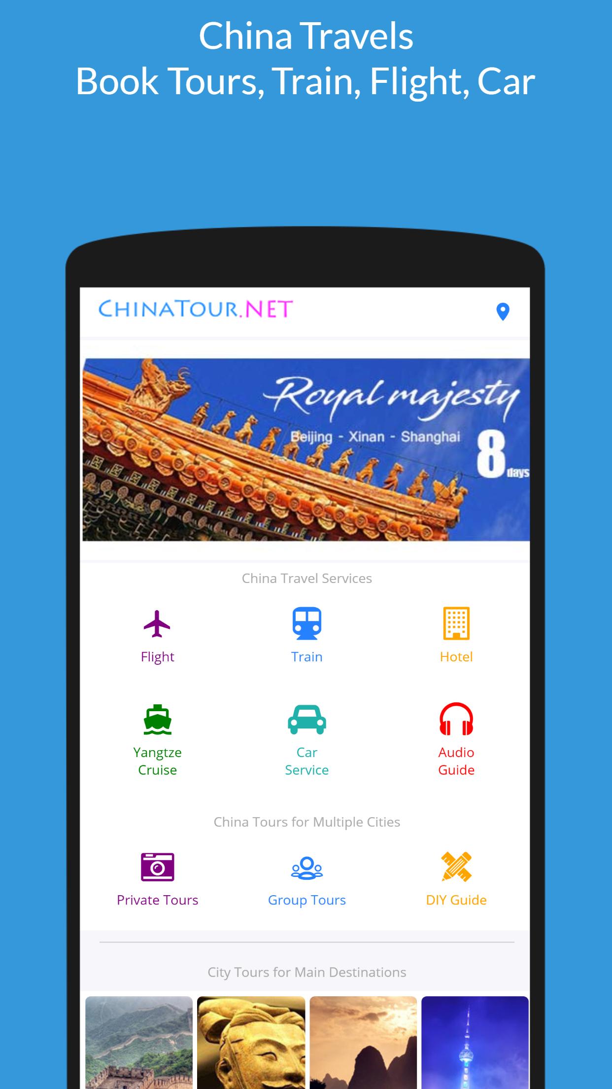 China Travel Service: Train, Flight, Tours, Hotels