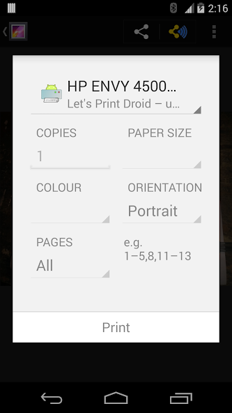 Let's Print Droid