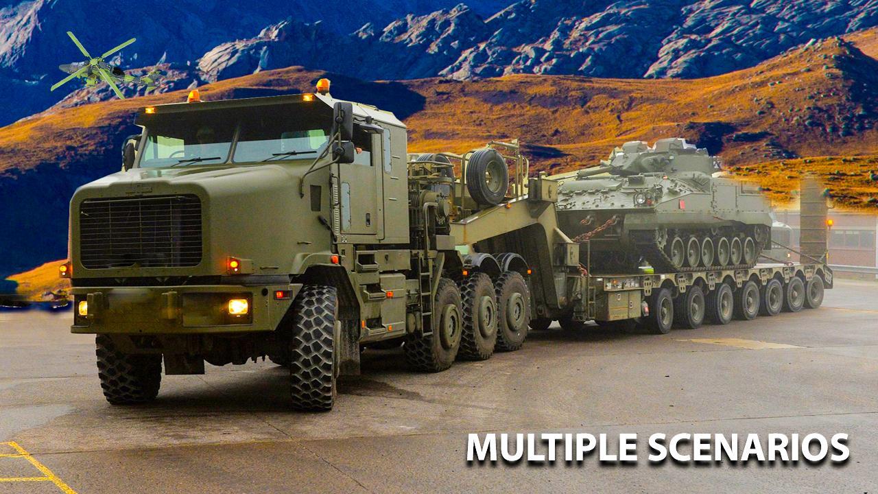 Crazy Army Truck Driver 2017