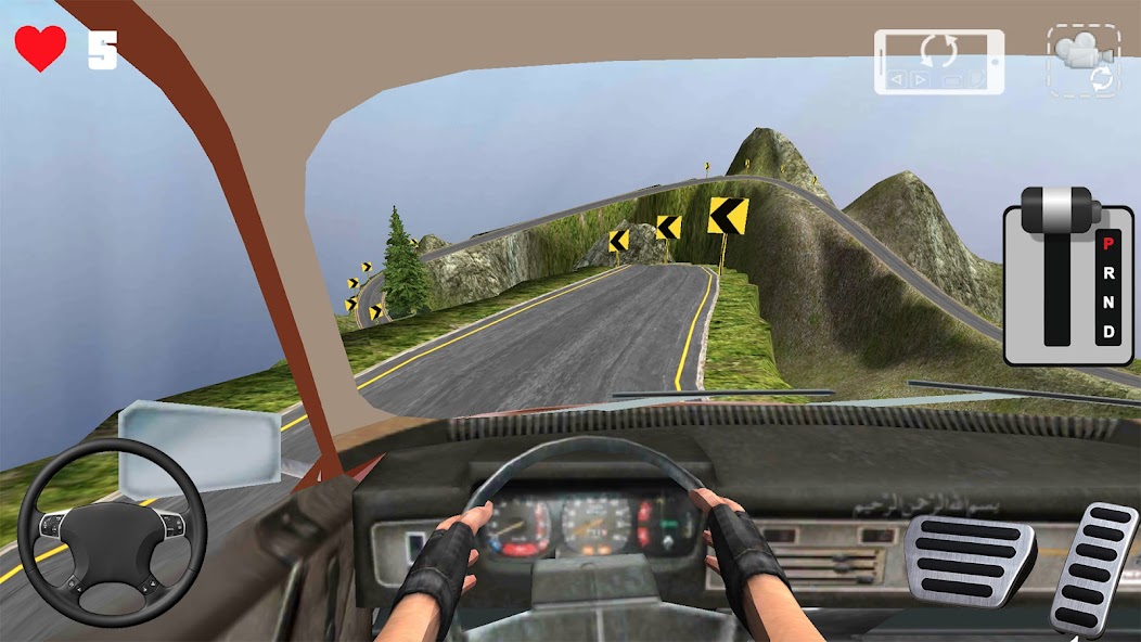 Mountain Car Driving Game
