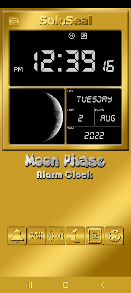 Moon Phase Alarm Clock