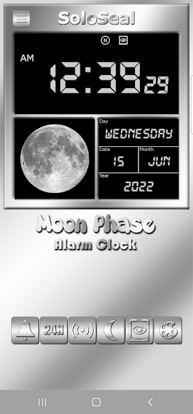 Moon Phase Alarm Clock