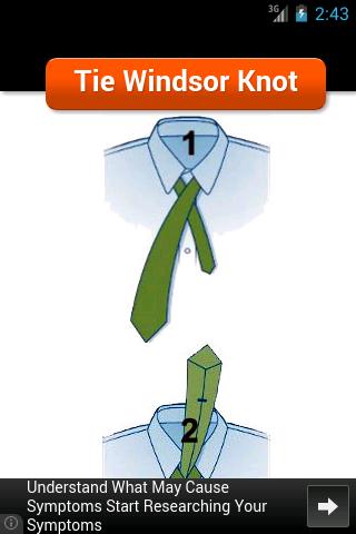 Tie Windsor Knot