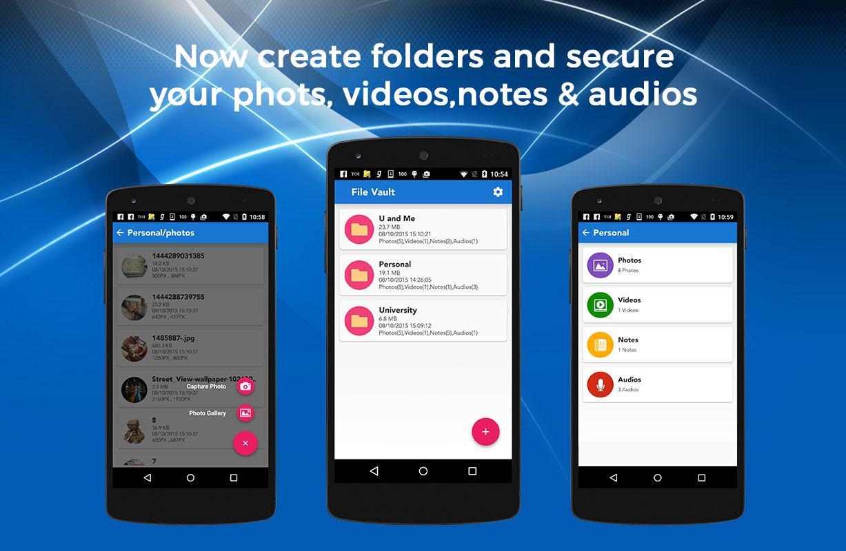 File Vault+Lock Photos,Videos