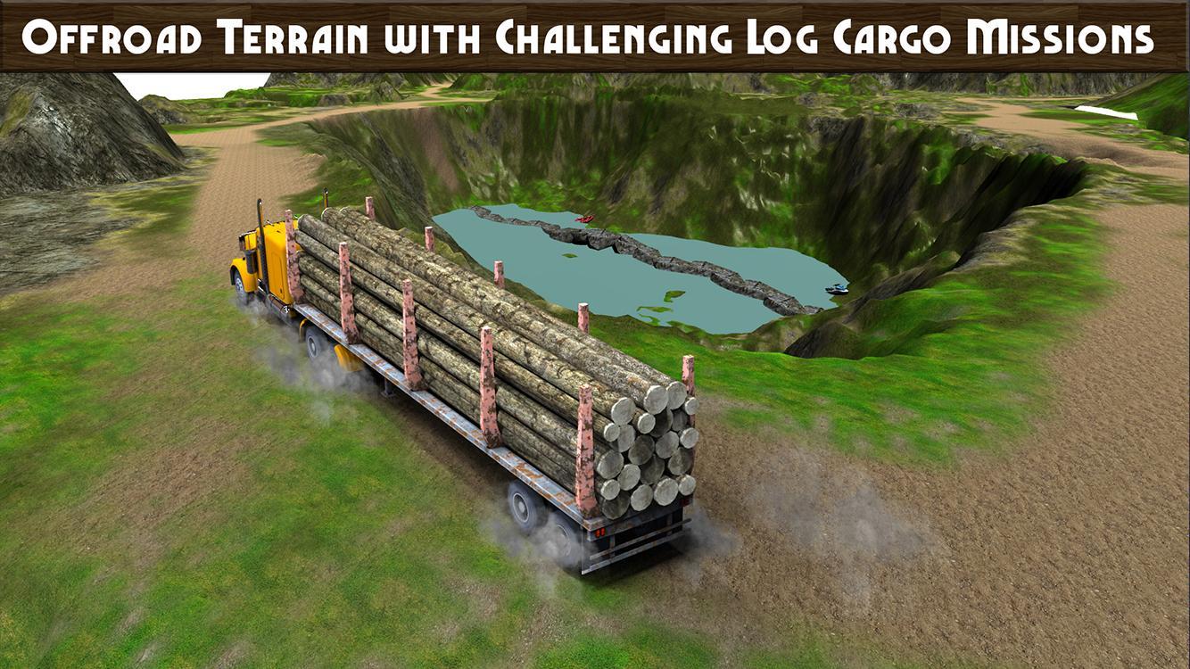 Logging Truck Timber Simulator