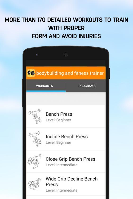 Bodybuilding & fitness trainer