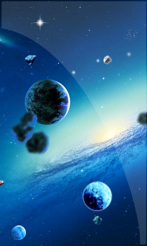 Space Planets Sky HD LWP