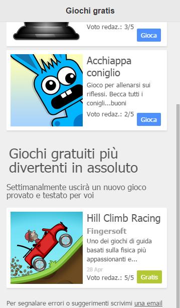 Giochi Gratis