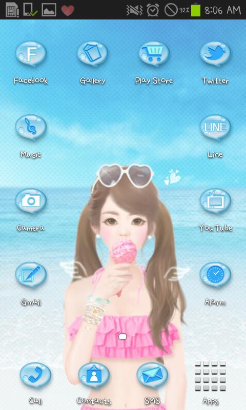 My Girl icon theme