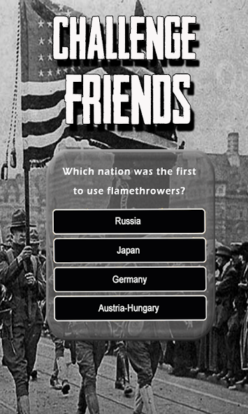 WW1 History Knowledge Quiz
