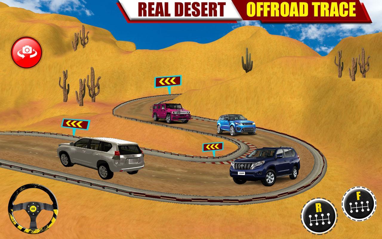 Crazy Prado Race 4x4 Rivals