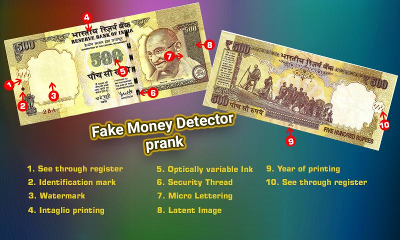 Fake Money Detector Prank
