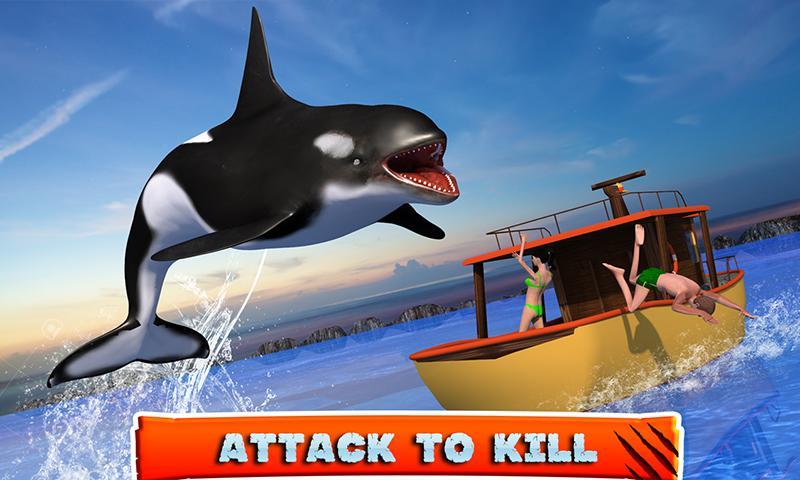 Killer Whale Beach Attack 3D