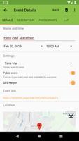 Race Timer & Event Management