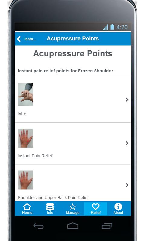 Frozen Shoulder Pain Relief