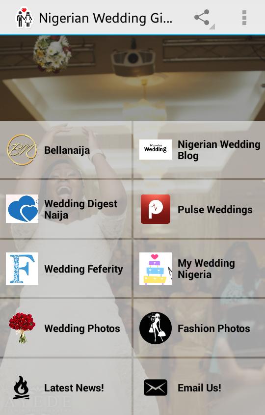 Nigerian Wedding Gists