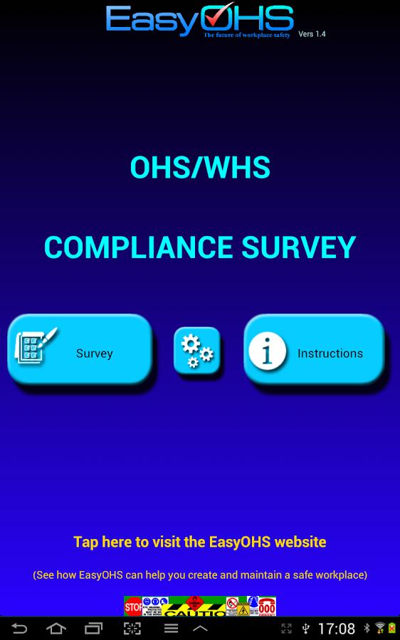 OH&S SAFETY COMPLIANCE SURVEY