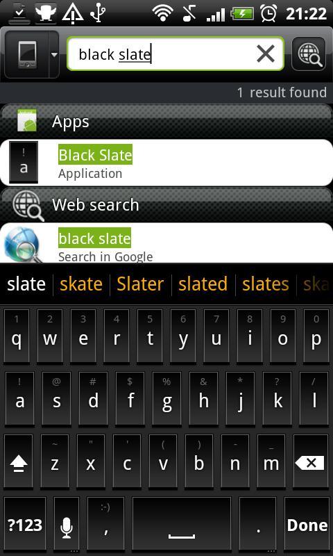 Black Slate - Keyboard Theme