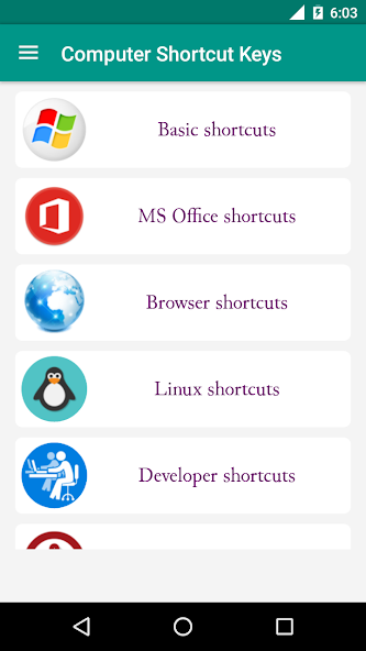Computer Shortcut Keys
