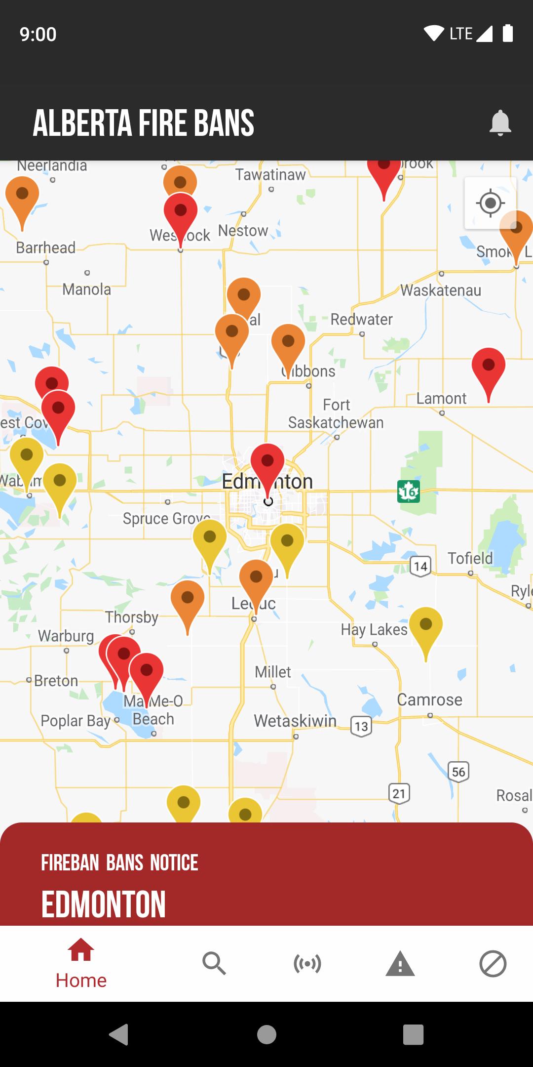 Alberta Fire Bans