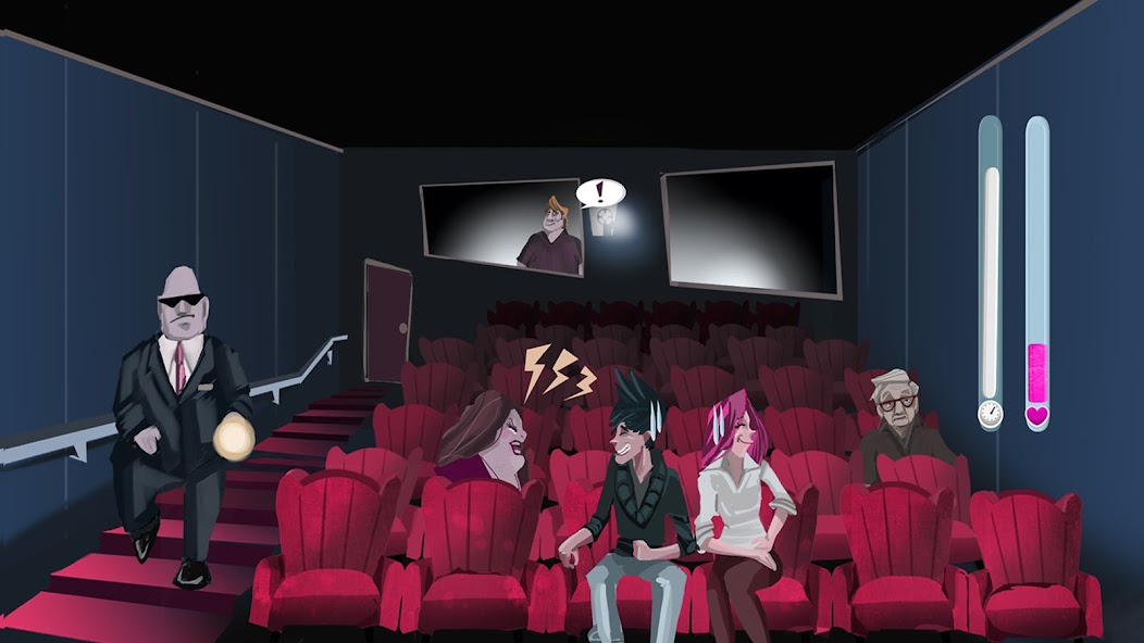 Cinema Lovers Hidden Kiss