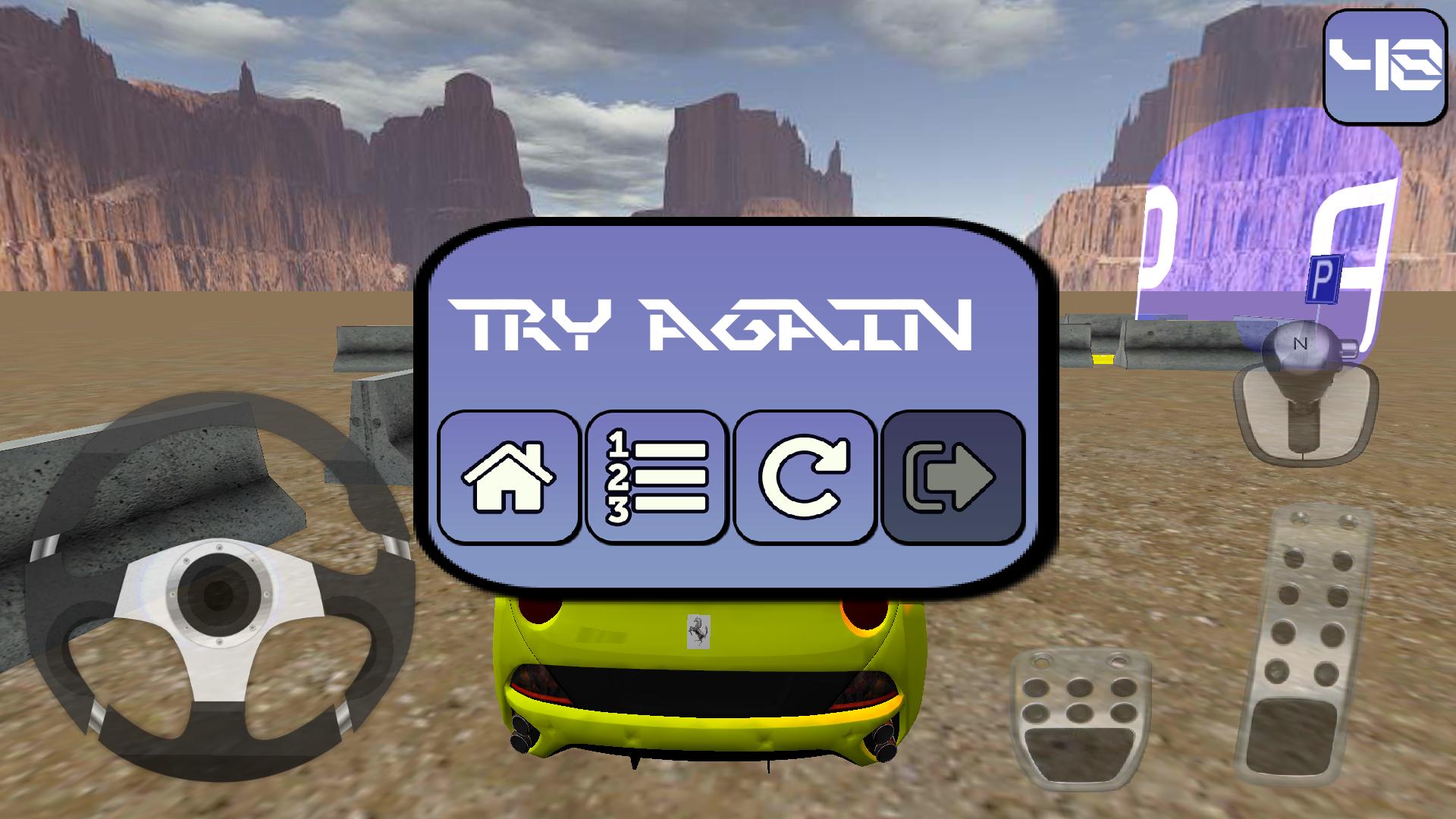 Desert Parking 3D Game