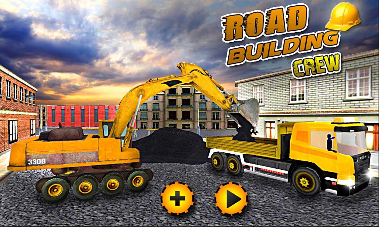 Road Building Vehicles Crew