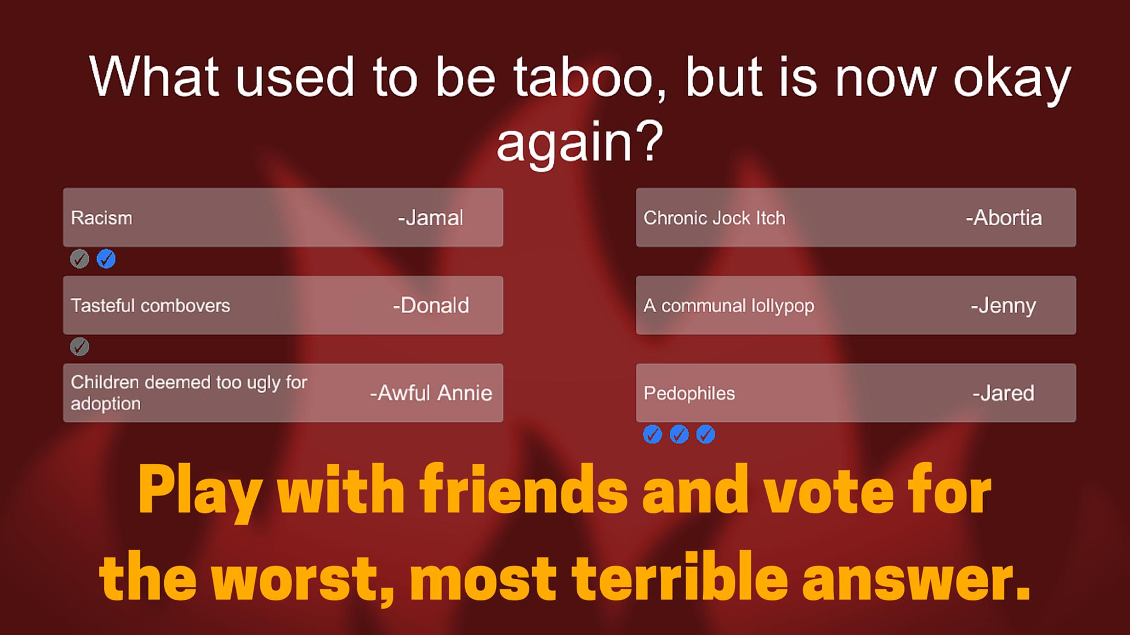 Cards For Terrible People