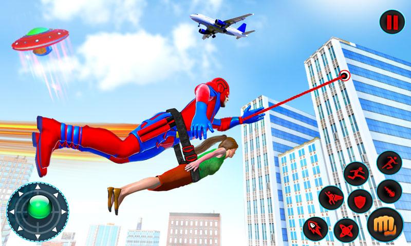 Top Speed Hero Police Robot Cop Gangster Crime