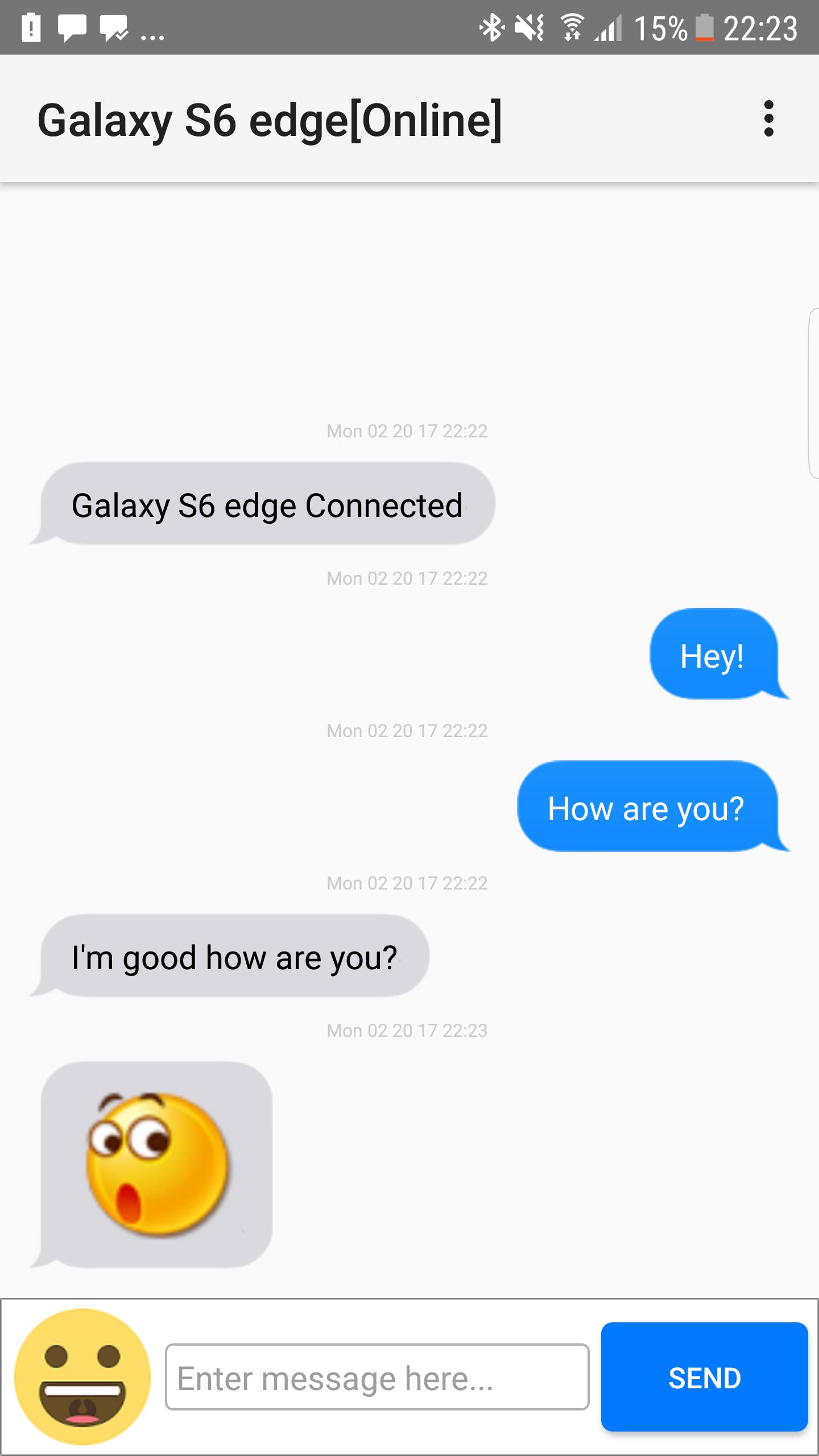 WiFi & Bluetooth Chat