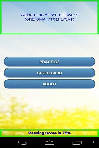A+ Word Power GRE GMAT Lite!