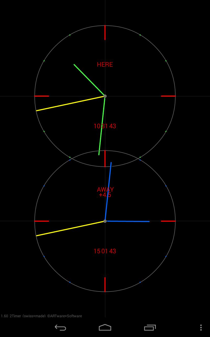 2Timer Clock Live Wallpaper