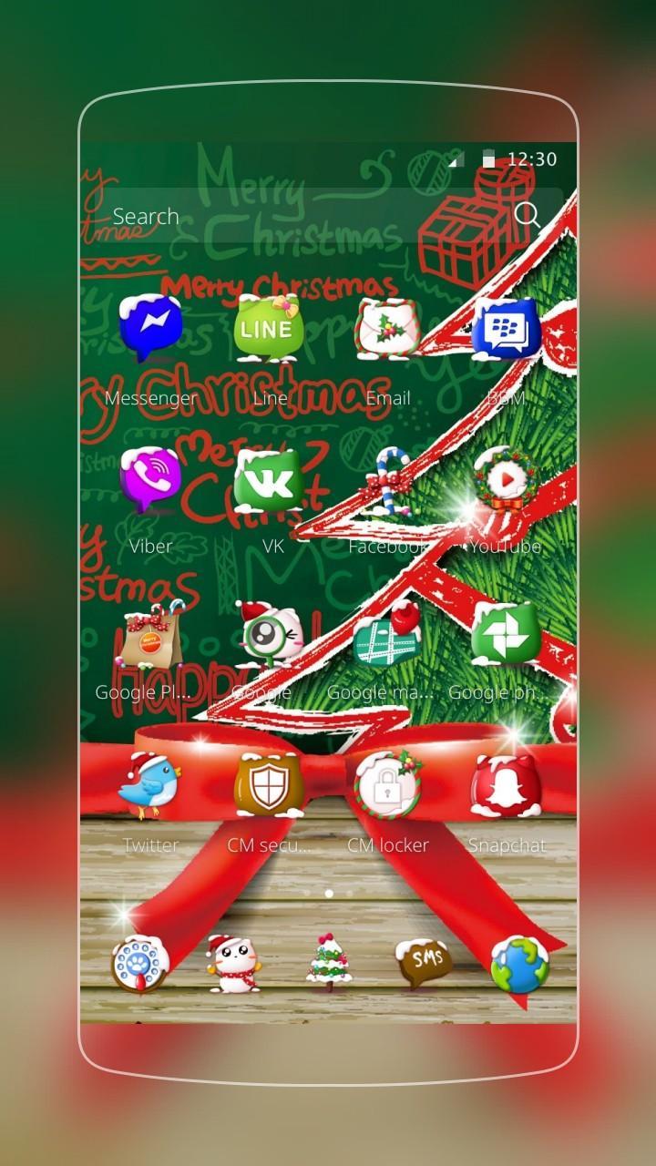 Merry Christmas Red Holiday