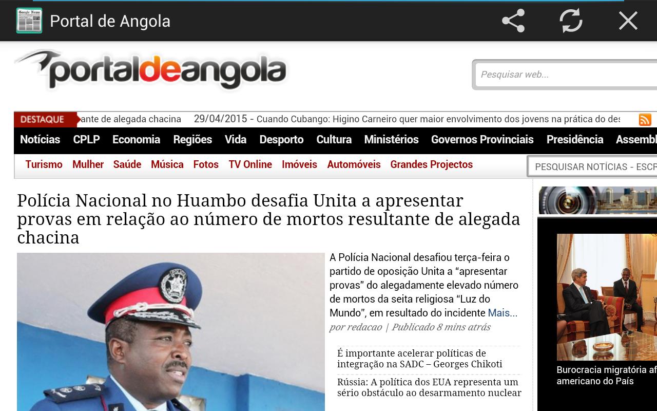 Angola News All Newspapers