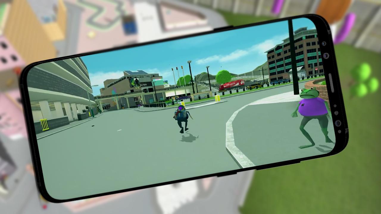 The amazing Criminal frog Running Survival