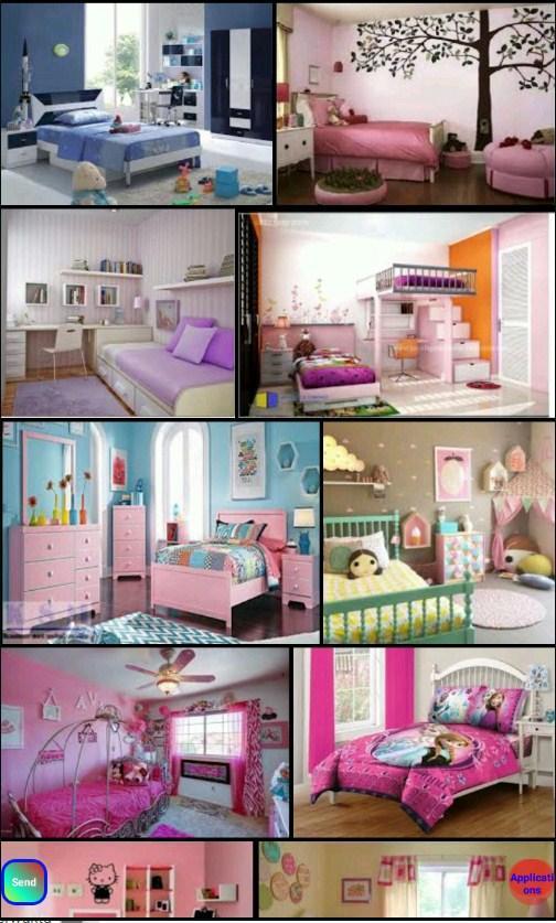 Bedroom of Minimalist Children