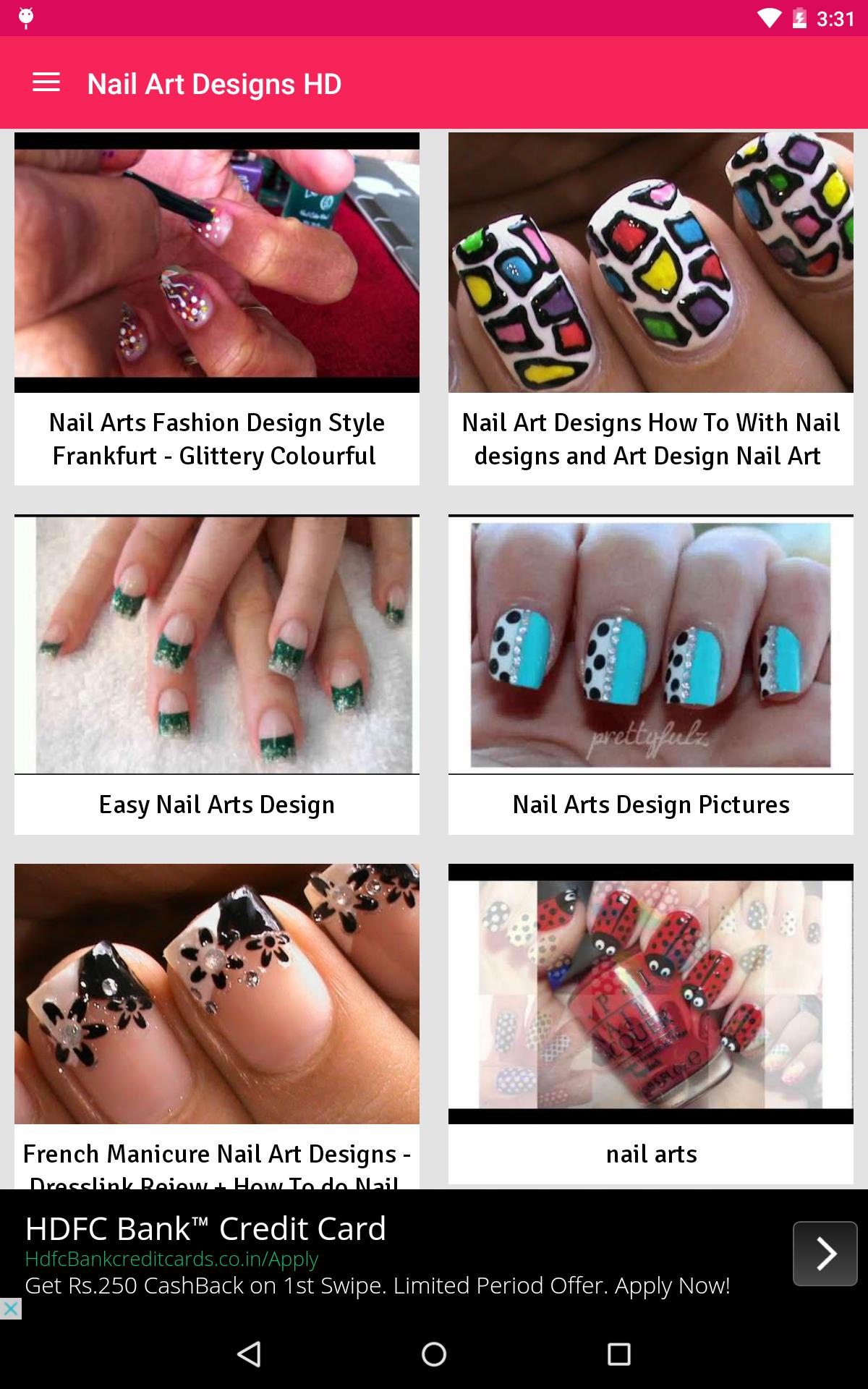 Nail Art Designs Free
